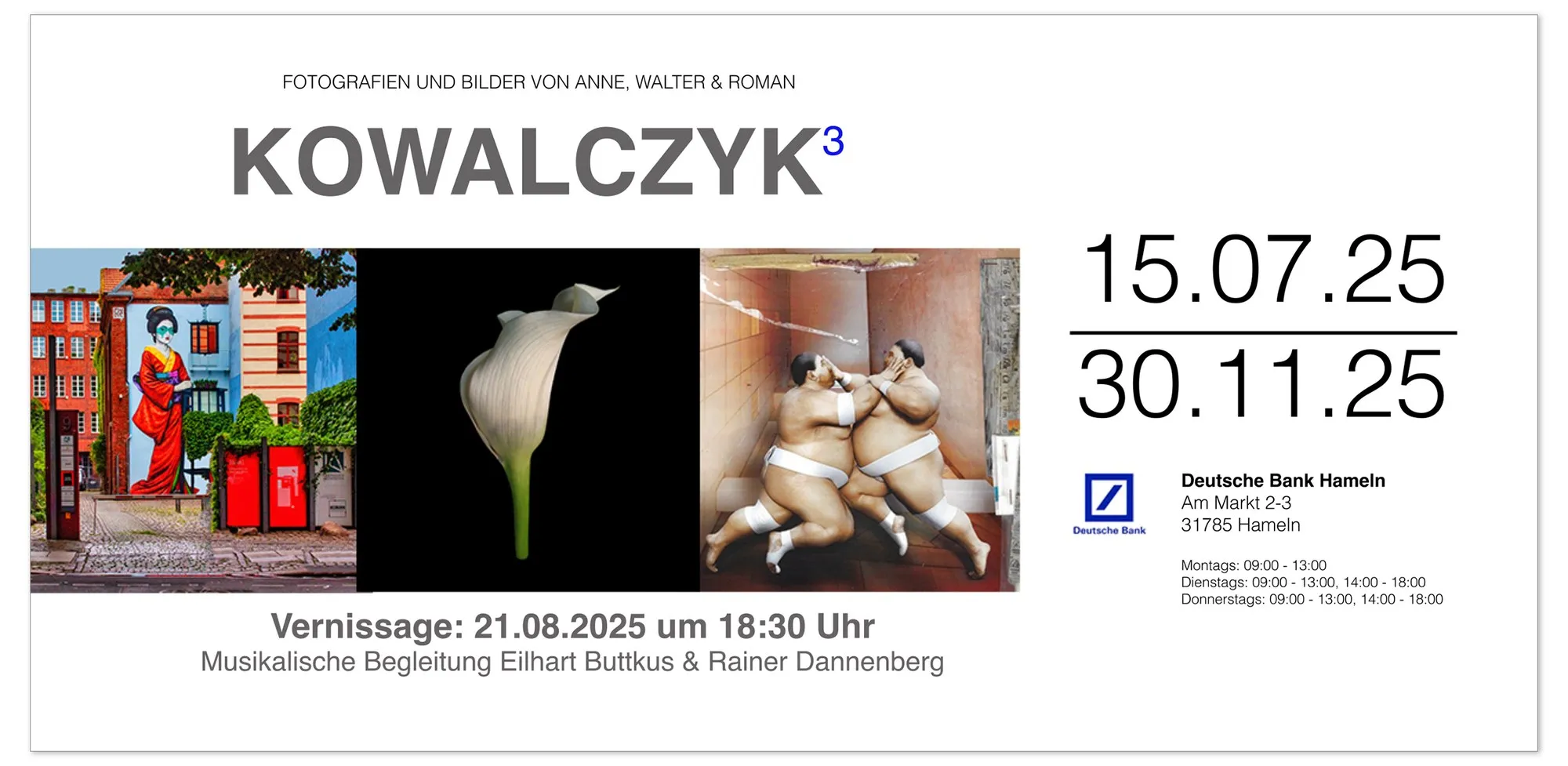 Vernissage am 21.08.2025